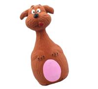 Qudinip Juguetes Chirriantes para Perros de Látex, Juguete Masticable Suave con Diseño de Dibujos Animados para Tiempo de Juego Interactivo e Higiene Bucal (#2)