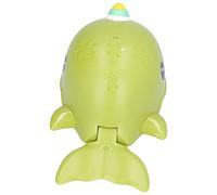 Qudinip Juguetes de Baño para bebé, Lindo Reloj de Ballena para Niños Que Nadan en la Bañera, Plástico, 1x Juguete de Baño (Termina la Orca Verde)