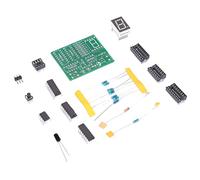 Qudinip Kit de Contador Decimal, Conjunto de Ensamblaje, Traje de Enseñanza de Proyectos Electrónicos para Estudiantes, 3-5V CC, 4,2x5,2 Cm