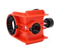 Qudinip Kit de Instalación de Cerradura de Puerta, Kit de Perforación de Sierra de de Acero de Alta Velocidad con Plantilla Guía, para Puertas de Metal y Madera de 1 3/8 a 1 3/4 Pulgadas