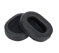 Qudinip Kit de Repuesto de Espuma Viscoelástica para Auriculares, Cómodas Almohadillas Negras para ATH-MSR7 M50X, Duraderas y Fáciles de Usar, 2 uds.