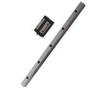 Qudinip Kit de Riel de Guía Lineal Deslizador de Rodamiento de Bolas de Alta Dureza para Impresoras 3D y Máquinas CNC Rodamiento de Acero 1 Unidad (300 mm)