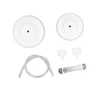 Qudinip Kit de Sellado Al Vacío para Ahorrar Alimentos con Tarros de Boca Regular y Ancha, Solución Portátil de Almacenamiento de Alimentos, Ideal para Acampar y Viajar, Plástico sin BPA