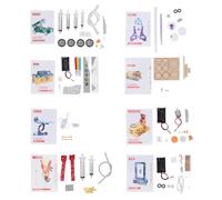 Qudinip Kit Steam Juguete Educativo de Construcción Proyectos de Bricolaje para Niños 8 Unidades Material de Madera EVA Confiable