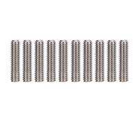 Qudinip Kit Surtido de Tornillos de Fijación, 50 Tornillos Prisioneros de Acero Inoxidable A2-70, Sujetadores Duraderos para Reparación del Hogar (Qué.kh*10)