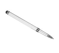 Qudinip Lápiz óptico Sensible para Pantallas Táctiles iOS con Cuerpo de Metal Duradero, Ideal para Dibujar y Escribir, 5,3" de Largo (Blanca)