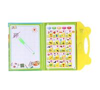 Qudinip Libro de Lectura de Sonido árabe Electrónico, Herramienta de Aprendizaje Inteligente para Niños, Actividad Educativa Divertida, Portátil