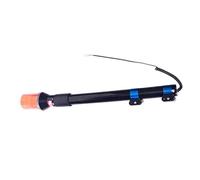 Qudinip Luz de la Pole Trasero de Motocicleta, Ajustable 70-110 Cm con Potentes Chips LED y a Prueba de Polvo de Lluvia IP54, para Motocicletas con Bicicletas Eléctricas de Ingeniería (Amarillo)