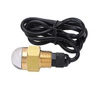 Qudinip Luz de Tapón de Drenaje Marino de 12V y 12W, Luz Subacuática de Latón para Accesorios de Yates, LED Impermeable de 1/2 NPT