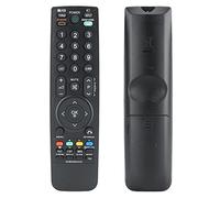 Qudinip Mando a Distancia Universal para TV, Repuesto Duradero de ABS Negro, Distancia de 10 M, Apto para Uso Doméstico, 1 Unidad
