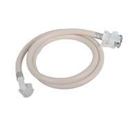 Qudinip Manguera de Entrada de Agua para Lavadora a Prueba de Explosiones, Tubería de Agua de PVC con Conector de Metal, Rosca Universal G3/4 de 25 Mm para Lavadora Automática (1. Jum)