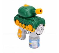 Qudinip Máquina de Burbujas de Mano, Soplador Automático para Jugar Al Aire Libre, Niños y, Fácil de Usar, 5,12x3,94x2,36 Pulgadas (Verde)