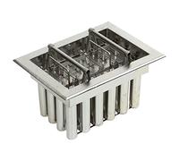 Qudinip Máquina para Hacer Palitos de Helado, Acero Inoxidable Duradero, Máquina Eficiente para Hacer Palitos de Helado para Golosinas Caseras, 16.53x12.01x8.66in