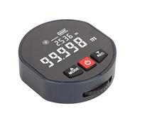 Qudinip Medidor de Distancia de Rodillo de Alta Precisión, Telémetro Electrónico, Medidor de Medición para el Hogar y la Oficina, 0-99.999m