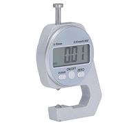 Qudinip Medidor de Espesor Digital Mini Calibrador Electrónico con Pantalla LCD para Medición Precisa del Espesor de Papel y Metal 0-10 Mm