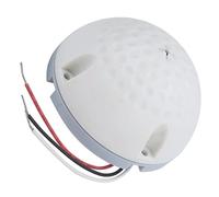 Qudinip Micrófono CCTV Pastilla de Audio Dinámica de Alta Sensibilidad para Cámaras de Seguridad en áreas Legales de Inspección Pública Material ABS 1 Unidad