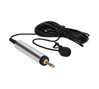Qudinip Micrófono de Condensador con Clip Profesional Ultrasensible para Músicos y Entrevistas Cable Liviano de 5 M