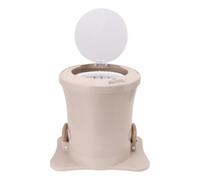 Qudinip Mini Deshidratador Portátil, Dispositivo de Secado Rápido de Alta Capacidad para Uso en Dormitorios de Viaje en Casa, Material ABS (Albaricoque)
