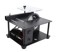 Qudinip Mini Sierra de Mesa, Herramienta de Corte de Carpintería Multifunción Portátil para Entusiastas del Bricolaje, Metal Duradero, Tamaño de 19 Cm X 16 Cm