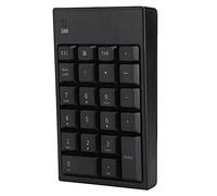 Qudinip Mini Teclado Portátil del Teclado Numérico Inalámbrico 2.4G para la Banca de Las Finanzas del Cuaderno del Ordenador Portátil 22 Llaves