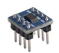 Qudinip Módulo ADC Dispositivo de Conversión de Señal de Alta Precisión de 16 Bits para Proyectos de Adquisición de Datos Material PCB Duradero