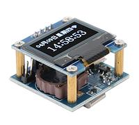 Qudinip Módulo de Reloj Pantalla OLED de 0,96 Pulgadas con Placa PCB WiFi para Proyectos LCD de Bricolaje, Diseño Duradero con Batería Incorporada de 40 MAh