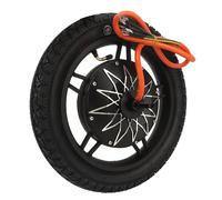 Qudinip Motor de Cubo de sin Escobillas de 14 Pulgadas, 36 V, 72 V, 1000 W, 5000 W, Aleación de Aluminio, Resistente Al Agua, con Sensor Hall Dual de Alta Potencia, con Neumáti