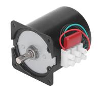 Qudinip Motor Reductor de Baja Velocidad de 28 W con Engranajes Metálicos para Instrumentación y Control de Automatización, Diseño Compacto de Bobina de Cobre, 60 X 60 X 67 Mm