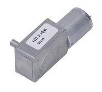 Qudinip Motorreductor de CC con Bloqueo Automático, Reducción de Velocidad de Alta Resistencia para Equipos de Automatización, Aleación de Aluminio DC24V (30RPM)