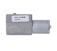 Qudinip Motorreductor de CC con Bloqueo Automático, Reducción de Velocidad de Alta Resistencia para Equipos de Automatización, Aleación de Aluminio DC24V (18RPM)