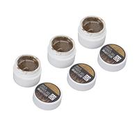 Qudinip Nail Spider Gel 3 Piezas de Alta Elasticidad Brillo Dibujo Polaco de Larga Duración para Principiantes de Arte de Uñas DIY (Oro)