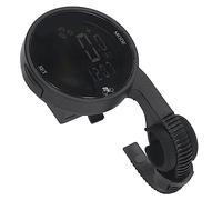 Qudinip Ordenador para Bicicleta, Pantalla Grande, Velocímetro Inalámbrico Multifuncional para Ciclismo, Resistente Al Agua, ABS Duradero, 1 Unidad
