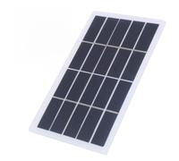 Qudinip Panel Solar de Policristal, Cargador Portátil de 2W para Electrodomésticos de bajo Consumo, Tablero Laminado Solar Ligero y Duradero, 173x99x2mm