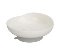 Qudinip Plato de Cuchara a Prueba de Derrames, Base Ancha, Borde de Alta Inclinación, Vajilla Antideslizante con PP de Grado Alimenticio, para Parkinson, Demencia, Accidentes