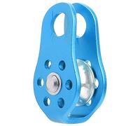 Qudinip Polea de Escalada de Aluminio 20KN, Poleas Laterales Fijas Compactas y Duraderas para Escalada en Roca Al Aire y Trabajos Aéreos (#1)