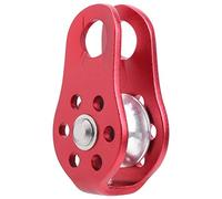Qudinip Polea de Escalada de Aluminio 20KN, Poleas Laterales Fijas Compactas y Duraderas para Escalada en Roca Al Aire y Trabajos Aéreos (#2)