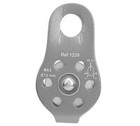 Qudinip Polea de Escalada de Aluminio 20KN, Poleas Laterales Fijas Compactas y Duraderas para Escalada en Roca Al Aire y Trabajos Aéreos (#3)