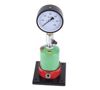 Qudinip Probador de Boquilla de Inyector Diésel, Probador de Presión Pop 0 60 MPA M12 X 1,5 Mm de Doble Rosca con Junta de Tubo de Aceite Reemplazable, para la Mayoría de Motores Diésel