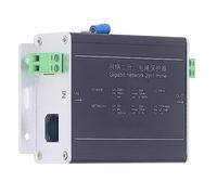 Qudinip Protector contra Sobretensiones Gigabit Ethernet, Dispositivo Duradero, Supresor de Rayos para Equipos de Monitoreo de Red, 2 Unidades, Aleación de Aluminio