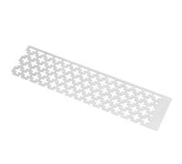Qudinip Regla de Pintura de Diamantes de Acero Inoxidable con Rejillas para Principiantes y Profesionales de 6,3 Pulgadas