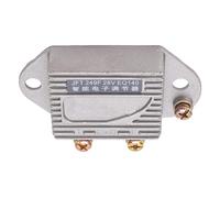 Qudinip Regulador de Voltaje del Generador, Mini Regulador Electrónico Confiable para Aplicaciones EQ140, Hecho de Aleación de Aluminio Duradera