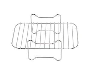 Qudinip Rejilla para Freidora 8QT, Deshidratador de Acero Inoxidable Duradero y Accesorio para Parrilla para Comidas Saludables