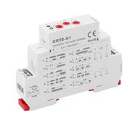 Qudinip Relé de Tiempo Multifunción, Interruptor Temporizador de Retardo de Alta Precisión para Automatización Industrial AC DC 12-240V con Indicador LED