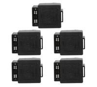 Qudinip Relé Intermitente 5 Piezas Relé Intermitente Impermeable a Prueba de Golpes de 12 V para Automóviles y Motocicletas ABS JD1912