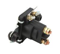 Qudinip Relé Solenoide de Arranque Electromagnético de 12 V, Reemplazo Duradero para Motor de Yate MARINO, Fácil Instalación, Diseño Compacto, Negro - 1 Pieza