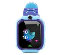 Qudinip Reloj Inteligente para Niños con Posicionamiento Inteligente Reloj Digital de Pulsera y Función de Llamada de Voz Impermeable Multifunción Silicona 1 Pieza