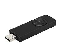 Qudinip Reproductor de Música MP3 Reproductor Multimedia Digital Compacto Portátil para Amantes de la Música con Cordón, Admite Formatos MP3 y WMA, Incluye Auriculares y USB 2.0, Expansión de 32 GB