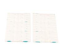 Qudinip Repuestos Desechables para Escobilla de Baño, Núcleo de Fibra Soluble con Limpiador Precargado para Varita de Fregado de Inodoro, Limpieza de Espejos de Vidrio de Bañera (Limón)