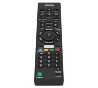 Qudinip RMT-TX200B Mando a Distancia para TV LED LCD 4K Excelente Reemplazo con Diseño Ergonómico ABS Duradero Negro 2 Unidades