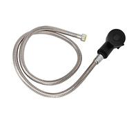 Qudinip Rociador de Cuenco de champú para Salón, champú Antifugas, Cabezal de Rociador de Ducha y Juego de Manguera con Carrete de Válvula de Cerámica, para Peluquería, Cama de Lavado